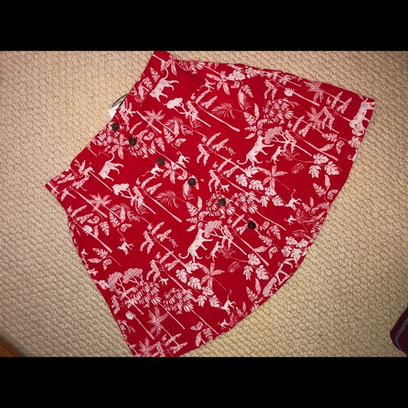 Red animal patterned set - Picture 3 of 4